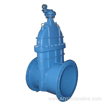 Resilient Seated Gate Valve with Gearbox Expory Coating